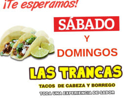 Las Trancas food