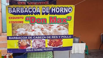 Barbacoa Don Max food