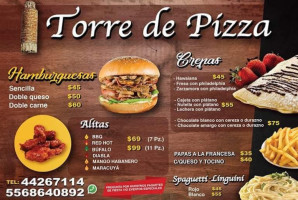 Torre De Pizza food