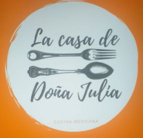 La Casa De Doña Julia food