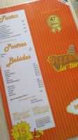 Pizzas La Torre Ii menu