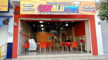 Caralucha Fast Food inside