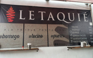 Letaquie food