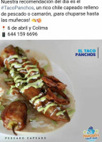 Pancho's Taco Fish food