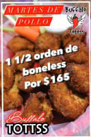 Buffalo Totts La Loma food