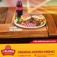 La Milanesa Burguer food