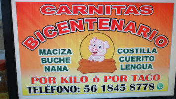 Carnitas Bicentenario food