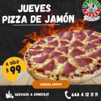 La Justa Pizza food