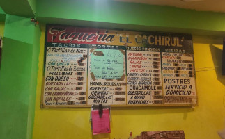 Taqueria El Cachirul food