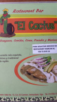 Cactus menu