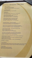 Casa Rolandi menu