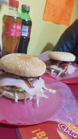 La Choza Hamburguesas Y Tacos food