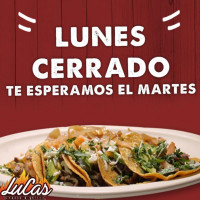 Lucas Tacos Grill food