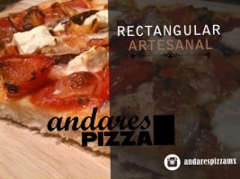 Pizza Andares food