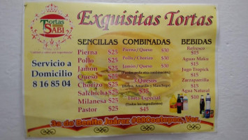 Tortas Sabi food