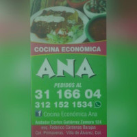 Cocina Económica Ana inside