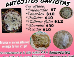 Antojitos Gaviotas food