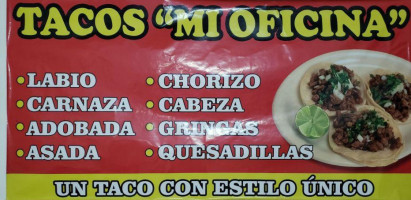 Tacos Mi Oficina food