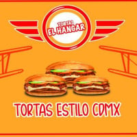 Tortas El Hangar food