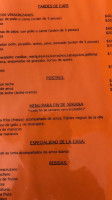 El Rincon Veracruzano menu