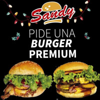 Sandy Burger food