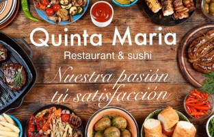 Sushi Quinta Maria food