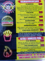 Las Burgers Pigs food