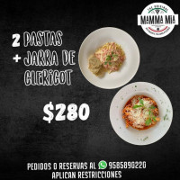 Mamma Mia Italiano Huatulco food