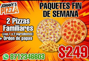 Pizzas Johnnys 5 De Mayo food