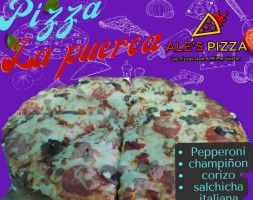 Ale´s Pizza food