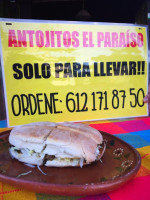 Antojitos El Paraiso food