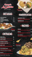 Cerveceria La México menu