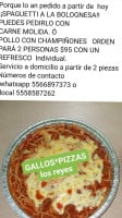 Gallos*pizzas Los Reyes La Paz food