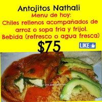 Antojitos Nathali food