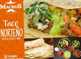 Machos Tacos Sonorenses food