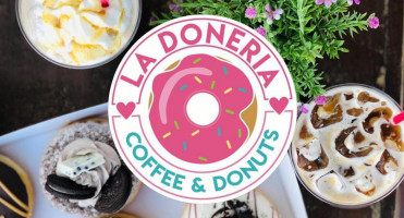 La Doneria Coffee Donuts food