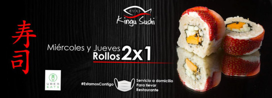 Kingu Sushi food