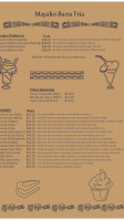 Mayalto menu