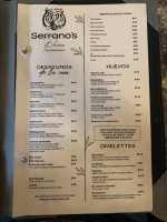 Grand Don Goyo menu