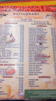 DoÑa Carmen menu