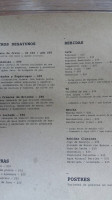 Saint Malo Mx menu