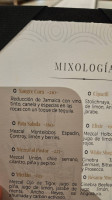 Zibu Guadalajara menu