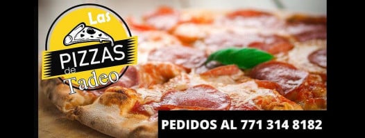 Pizzas Tadeo food