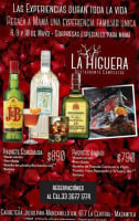 La Higuera Campestre food