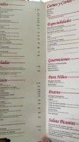 El Asadero De Chelelo menu