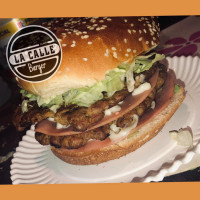 La Calle Burger food