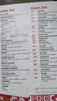 Sukidai Sushi FilÓsofos menu