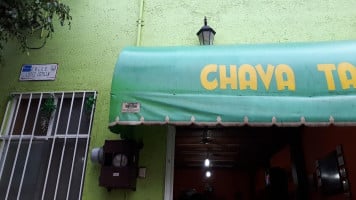 Chava Tacos outside