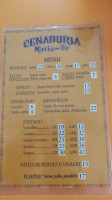 Cenaduría Maria Te menu