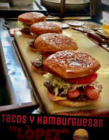 Tacos Y Hamburguesas López food